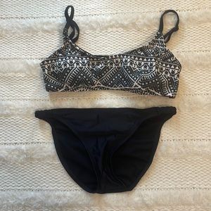 Bikini swimsuit Black & white